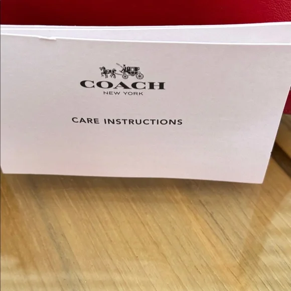 Coach Vibrant Red Crossbody Bag - Picture 4 of 11